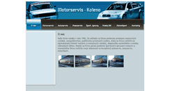 Desktop Screenshot of motorservis-koleno.sk
